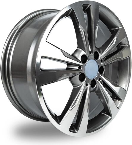 Set of 4 New 18-Inch Gun Grey Wheels 18x8.5 Alloy Wheel Rim for Mercedes Benz E350 E400 Rims OE Design Replacement in Saudi Arabia
