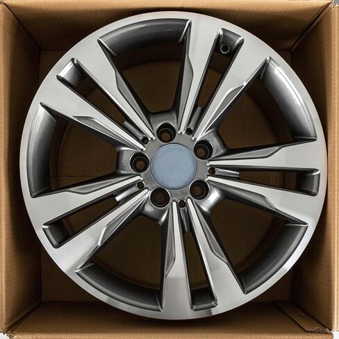 Set of 4 New 18-Inch Gun Grey Wheels 18x8.5 Alloy Wheel Rim for Mercedes Benz E350 E400 Rims OE Design Replacement in Saudi Arabia