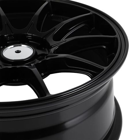 حافات عجلة Scitoo الحجم: 17 * 7.0in ، ET: 45 ، H/PCD: 5 * 114.3 ، CB: 60.1،1 PCS Hyper Black in Saudi Arabia