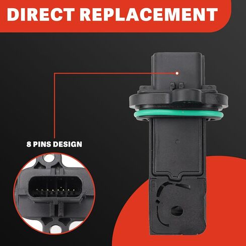 USTAR Mass Air Flow Sensor Meter Compatible with Chevy Cruze Sonic Trax Buick Encore Verano Replaces# 12671624 13432262 0280218419 in Kuwait