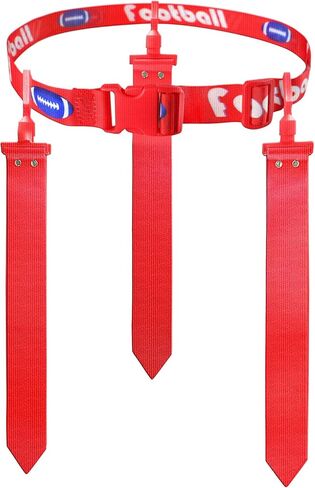 Axlksia Flag Football Belts, Flag Football Set for Kids Youth and Adults, Flag Football Flags for Player Training Competition (Blue+Red) in Kuwait