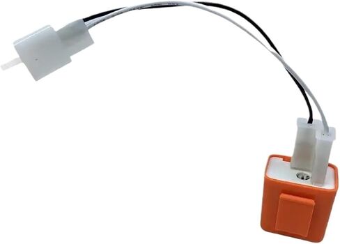 Motorcycle Relay Adapter Cable 2 Pin 12V LED Flasher Relay Adjustable Frequency of Turn Signals Blinker Indicator Flasher Relays(Orange) in Saudi Arabia