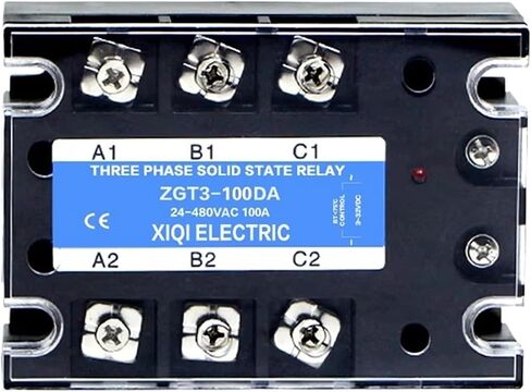 3 Phase DC Control AC Relay SSR-10A 25A 40A 60A 80A 100A Three Phase SSR 3-32VDC to 24-480VAC Solid State Relay Module(60DA) in Saudi Arabia