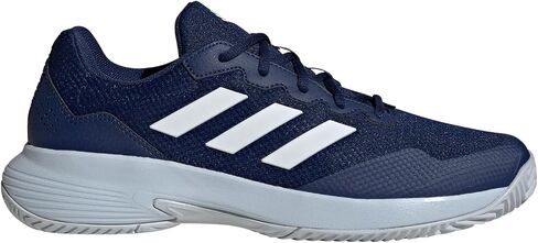 adidas Men's GameCourt 2 Sneaker, Dark Blue/White/Halo Blue, 10.5 in Saudi Arabia