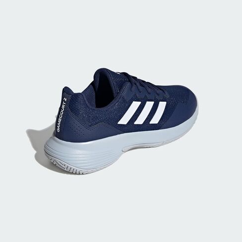 adidas Men's GameCourt 2 Sneaker, Dark Blue/White/Halo Blue, 10.5 in Saudi Arabia