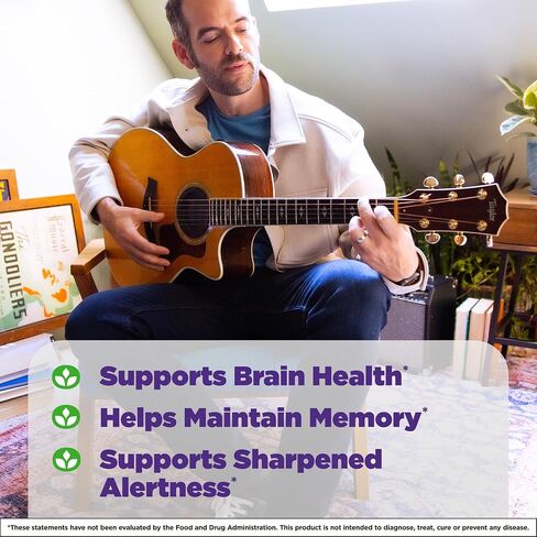 Natrol Brain Health Ginkgo Biloba 120mg ، ملحق غذائي لصحة الدماغ ودعم الذاكرة ، 60 كبسولة ، إمدادات 60 يومًا in Saudi Arabia