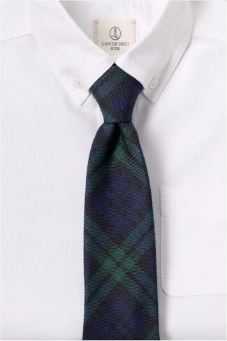 Lands' End School Uniform Adult Plaid To Be Tied Tie in Saudi Arabia