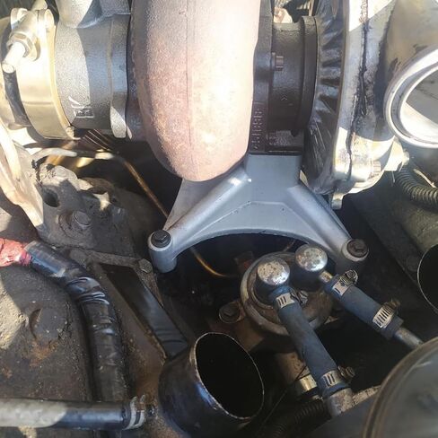 صمام غير EBP Turbo Turbo Ruffal و Novar Housing متوافق مع 1994.5-1997 Ford 7.3 Powerstroke Diesel 7.3L in Saudi Arabia