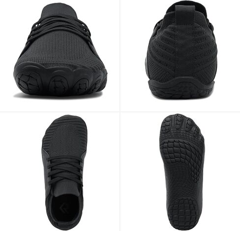 RELXFEET MEN MEN'S Barefoot Trail Running Shoes Minimalist Wide Toe Box Design Zero Drop Drop Non Slip Rubber Sole for Gym Greaking Walking in Kuwait