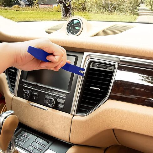 AXELECT 5 Pack Trim Removal Tool Kit, No Scratch Plastic Pry Tool Kit,Auto Trim Tool Kit Car Tools,Car Panel Door Window Tools Kit,Fastener Removal Interior Trim Tools in Saudi Arabia