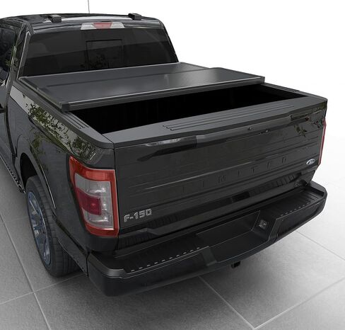 Hard Tri-Fold Truck Bed Tonneau Cover Compatible with 2015-2025 Ford F150 5.5 FT Bed (66") in Kuwait