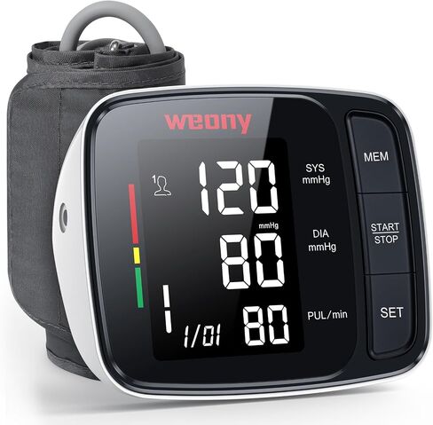 Blood Pressure Monitors for Home Use, Blood Pressure Monitor Upper Arm with Adjustable 9-17" Bp Cuff, 2x99 Memory, High Blood Pressure Machine with USB Cable(Included) and Battery in Saudi Arabia