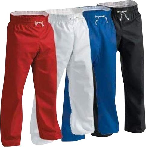 Century Martial Arts 8 oz. Middleweight Contact Karate Martial Arts Pants - Black, 7 - Adult XX-Large in Saudi Arabia