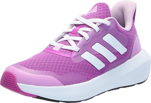 adidas Fortarun 2.0 Sneaker, Purple Burst/White/Bliss Lilac, 4 US Unisex Big Kid in Saudi Arabia