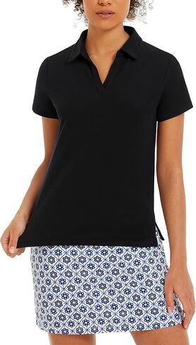 Stelle Women’s v-neck polo | قميص الجولف المجفف السريع مع حماية الأشعة فوق البنفسجية in Saudi Arabia