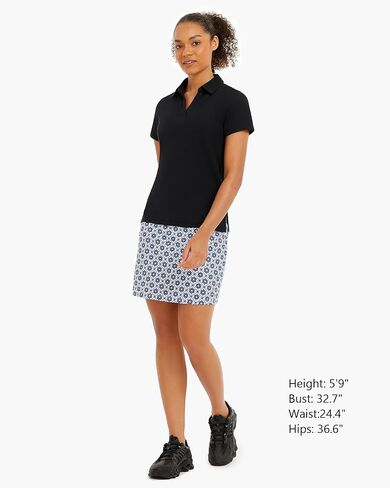 Stelle Women’s v-neck polo | قميص الجولف المجفف السريع مع حماية الأشعة فوق البنفسجية in Saudi Arabia