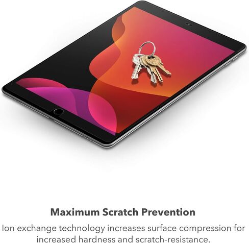 ZAGG InvisibleShield Glass Elite Screen Protector for Apple iPad 10.9-inch (Gen 10-2022) - 5X Shatter Protection, Anti-Fingerprint Technology, Easy to Install, Clear in Kuwait