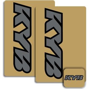 شارات KYB Fork & Shock Suspension (أسود/أبيض على واضحة) in Kuwait