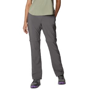 Columbia Women's Silver Ridge Utility Convertible Pant, Black, 14 in Saudi Arabia