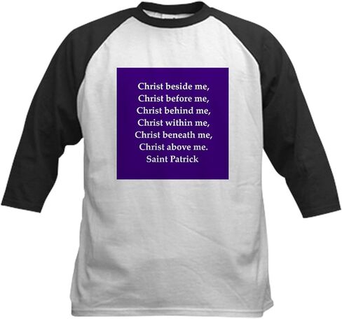CafePress Pat2 Baseball Jersey Kids Cotton Baseball Jersey, 3/4 Raglan Sleeve Shirt in Saudi Arabia
