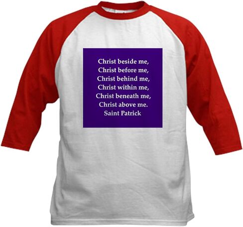CafePress Pat2 Baseball Jersey Kids Cotton Baseball Jersey, 3/4 Raglan Sleeve Shirt in Saudi Arabia