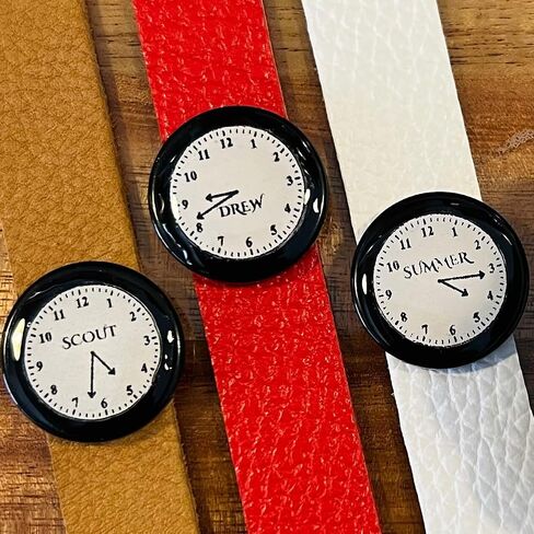 Personalized Baby Keepsake Watch - Handmade Baby and Toddler Watch - Baby Accessories - Baby Jewelry - Birth Time Watch - Toddler And Kids Watch for Ages 0-5 years - Handmade Gifts - Baby's First Watch - New Parents Gift - Personalized Newborn Keepsake -  in Kuwait