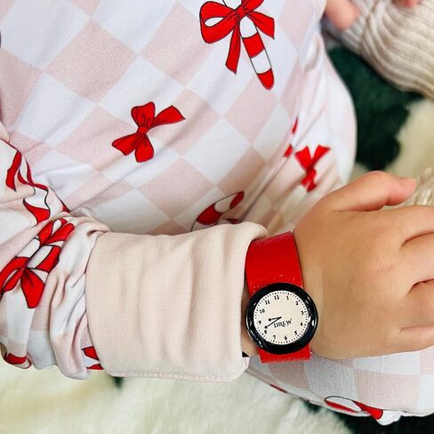Personalized Baby Keepsake Watch - Handmade Baby and Toddler Watch - Baby Accessories - Baby Jewelry - Birth Time Watch - Toddler And Kids Watch for Ages 0-5 years - Handmade Gifts - Baby's First Watch - New Parents Gift - Personalized Newborn Keepsake -  in Kuwait