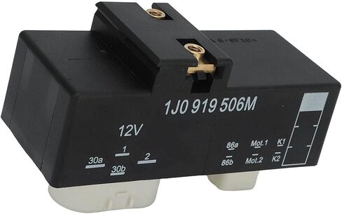 ترحيل التحكم في مروحة الرادياتير 1J0919506M 12V للتبريد وحدة تبديل مروحة مروحة التبريد in Kuwait