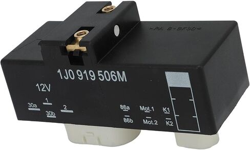 ترحيل التحكم في مروحة الرادياتير 1J0919506M 12V للتبريد وحدة تبديل مروحة مروحة التبريد in Kuwait