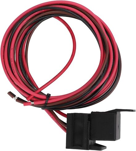 Electric Fan Thermostat Control Relay Wire Kit Adjustable Universal 12V DC 60A Radiator Cooling Fan Temperature Control for Car Truck Plastic Metal 25PCS in Saudi Arabia