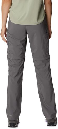 Columbia Women's Silver Ridge Utility Convertible Pant, Black, 14 in Saudi Arabia