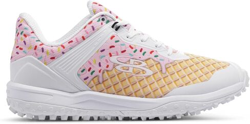 أحذية العشب النسائية في Boombah Viper - إصبع آيس كريم - خيارات ألوان متعددة - أحجام متعددة in Kuwait