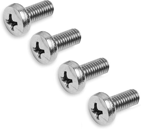 براغي لوحة ترخيص من الفولاذ المقاوم للصدأ متوافقة مع موديلات هوندا ولكزس وتويوتا، درجة 18-8/304 من الفولاذ المقاوم للصدأ - 4 قطع in Kuwait