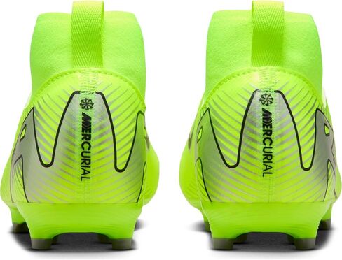 Nike Jr. Mercurial Superfly 10 Academy Little/Big Kids Mg High-Top Cootcer (FQ8304-700 ، Volt/Black) in Saudi Arabia