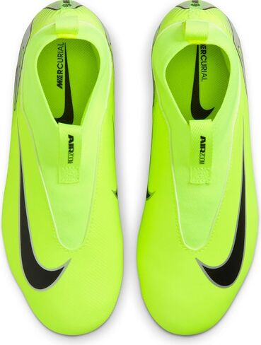 Nike Jr. Mercurial Superfly 10 Academy Little/Big Kids Mg High-Top Cootcer (FQ8304-700 ، Volt/Black) in Saudi Arabia
