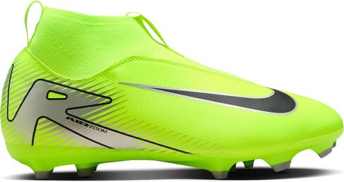 Nike Jr. Mercurial Superfly 10 Academy Little/Big Kids Mg High-Top Cootcer (FQ8304-700 ، Volt/Black) in Saudi Arabia