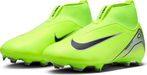 Nike Jr. Mercurial Superfly 10 Academy Little/Big Kids Mg High-Top Cootcer (FQ8304-700 ، Volt/Black) in Saudi Arabia