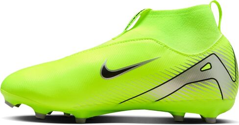 Nike Jr. Mercurial Superfly 10 Academy Little/Big Kids Mg High-Top Cootcer (FQ8304-700 ، Volt/Black) in Saudi Arabia
