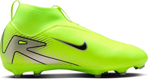Nike Jr. Mercurial Superfly 10 Academy Little/Big Kids Mg High-Top Cootcer (FQ8304-700 ، Volt/Black) in Saudi Arabia
