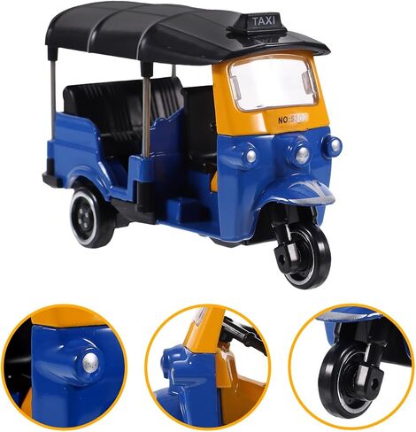 Vintage Tricycle Model - Mini Thai Tricycle Toy Vintage Tricycle Adornment Desktop Ornament Household Decorate in Kuwait