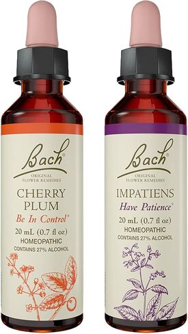 Bach Original Flower Remedies 2-Pack, Have Self-Respect" - Crab Apple, Pine, Homeopathic Flower Essences, Vegan, 20mL Dropper x2 in Saudi Arabia