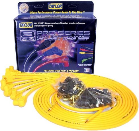 Taylor Cable 73451 Spiro-Pro Yellow Spark Plug Wire Set in Saudi Arabia