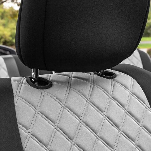 Wylf Neoprene مقاومة للماء أغطية مقعد زرقاء أسود ل Jeep Wrangler JL 4 Door لسنوات لعام 2018-2023 أغطية مقعد السيارات الأمامية من النيوبرين ونيوسوبريم مقاومة للماء in Saudi Arabia