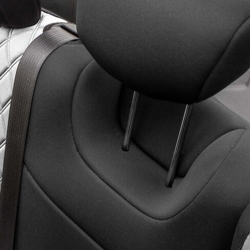 Wylf Neoprene مقاومة للماء أغطية مقعد زرقاء أسود ل Jeep Wrangler JL 4 Door لسنوات لعام 2018-2023 أغطية مقعد السيارات الأمامية من النيوبرين ونيوسوبريم مقاومة للماء in Saudi Arabia