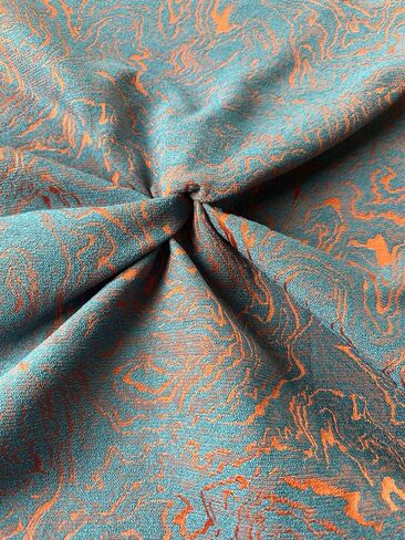 OctoRose 3 Side Zipper Upholstery Thick Linen Tweed Blue, Full Size Futon Cover Sofa DayBed Mattress Slipcover (Tweed-Blue, Full Size) in Kuwait