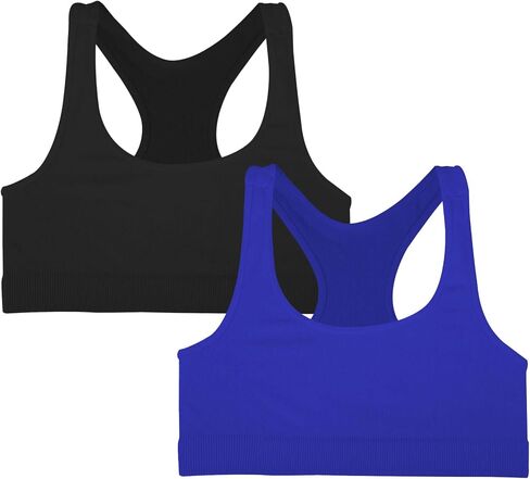 Kurve Girl’s Stready Crop Racerback Undershirt Training Bra ، Made in USA in Saudi Arabia