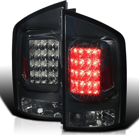 Spec-D Tuning Smoke Lens LED Tail Lights Compatible with 2005-2015 Nissan Armada, Left + Right Pair Assembly in Saudi Arabia