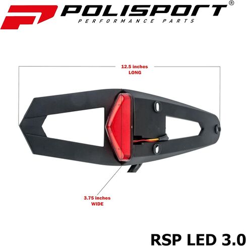 Polisport RSP LED 3.0 Light/Brake Light للدراجات على الطرق الوعرة ودراجات Enduro in Saudi Arabia