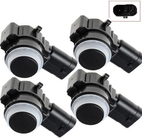 PDC Parking Sensor 66209261582 for BMW 1 3 4 Series F20 F21 F22 3ER F30 F31 F30 F35 F8(Black-4 PCS) in Saudi Arabia