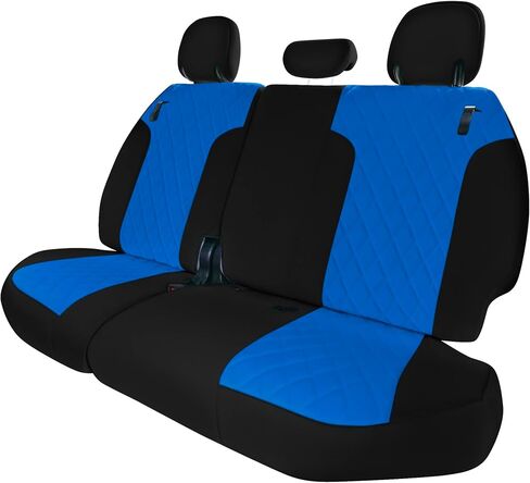 WYLF Custom Fit Seat Covers for 2021 - 2024 Toyota Sienna, Seat Covers 2nd Row Set for Toyota Sienna 2021 2022 2023 2024, 8 Seater SUV Seat Covers, SOLIDGRAY Neoprene, Toyota Accessories in Saudi Arabia